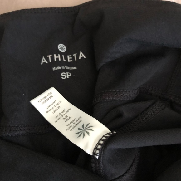 Athleta Gap Black Run Capri small - Picture 2 of 3